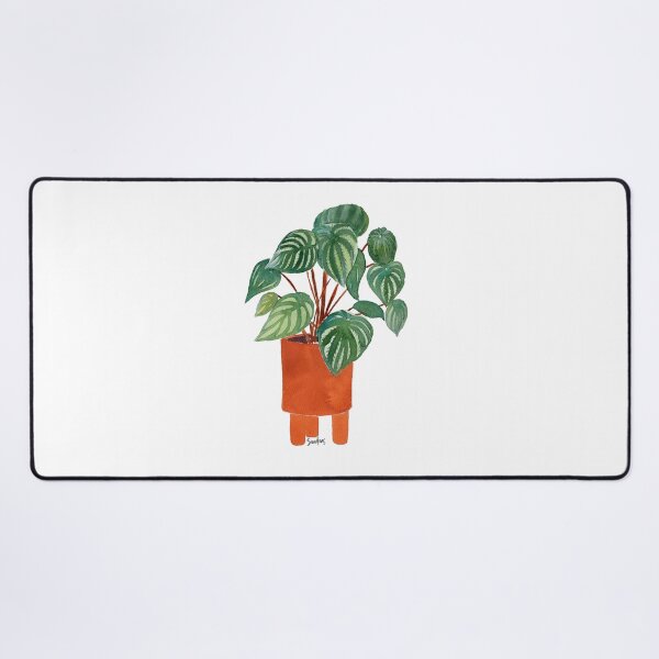 Item preview, Watermelon Peperomia, Plant in Pot, Botanical designed and sold by SandraArtStudio.