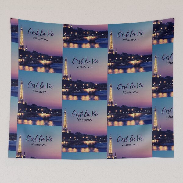 Item preview, This is life - popular french quotes theme gifts designed and sold by RebelliousRosee.