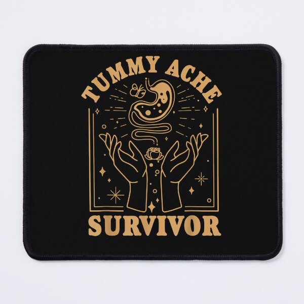 Item preview, Vintage Tummy Ache Survivor Stomachache Ibs Funny Men Women  designed and sold by sarahbennetth.