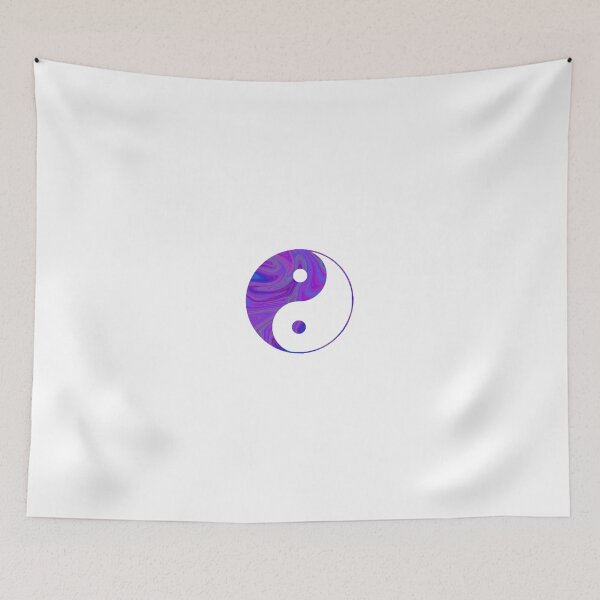Item preview, Purple Marble Yin-Yang designed and sold by daisylo.