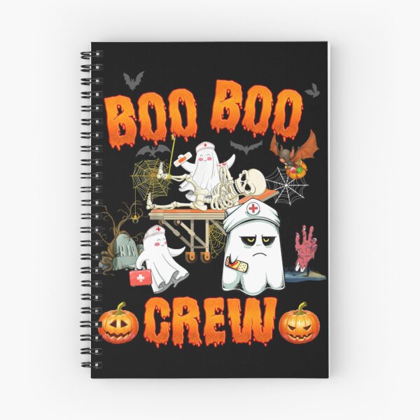 Item preview, Meme Boo Boo Crew Funny Ghost Nurse Retro Halloween Nursing RN designed and sold by BufFord71.