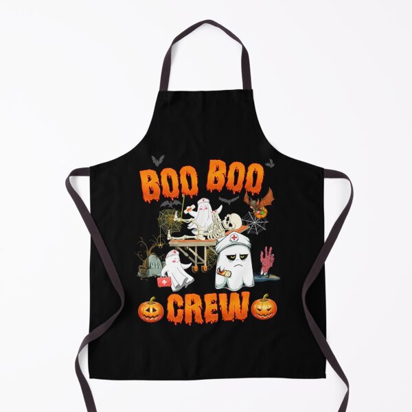 Item preview, Meme Boo Boo Crew Funny Ghost Nurse Retro Halloween Nursing RN designed and sold by BufFord71.