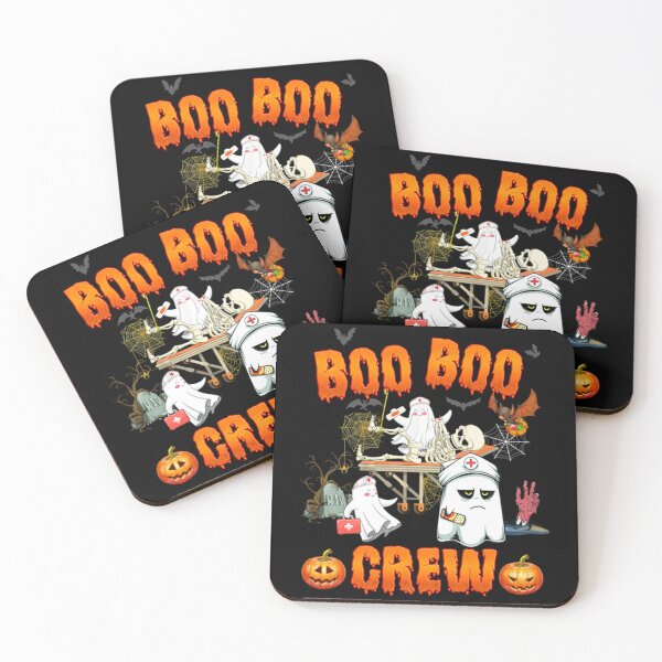 Item preview, Meme Boo Boo Crew Funny Ghost Nurse Retro Halloween Nursing RN designed and sold by BufFord71.