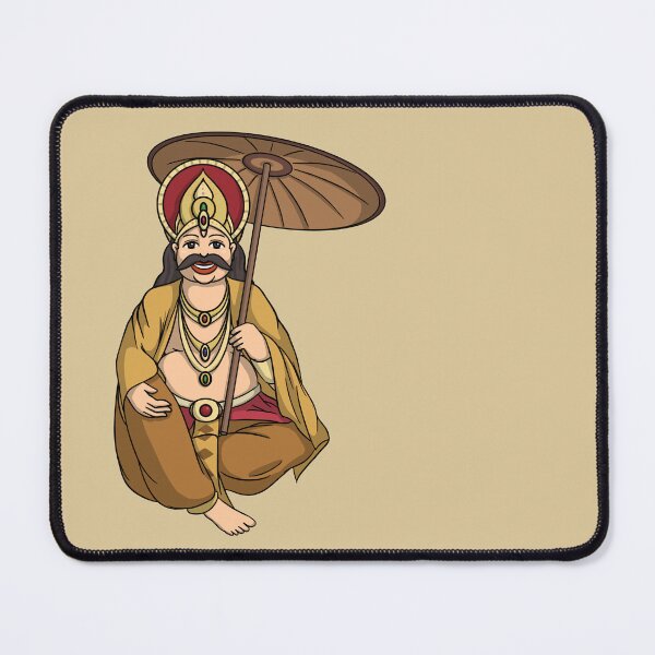 Item preview, King mahabali and vamana for onam in anime style designed and sold by HeatherPhn.