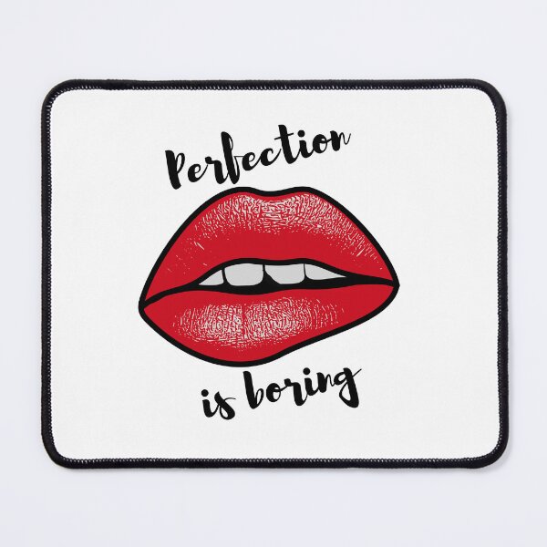 Item preview, Perfection is boring essential tshirt designed and sold by HassanRajy.
