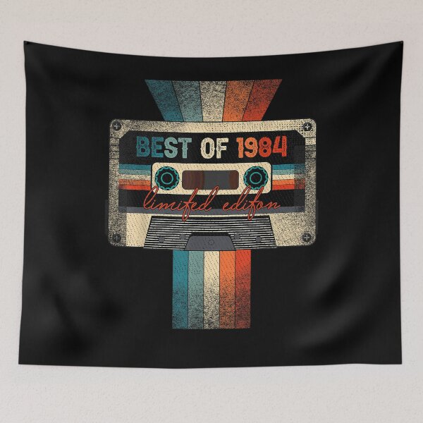 Item preview, Best Of 1984 Cassette Tape 38 Birthday Gifts 38 Year Old  designed and sold by sarahbennetth.