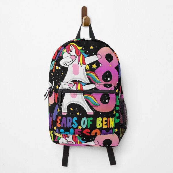 Item preview, 8 Years Old Unicorn Dabbing 8th Birthday Girl Unicorn Party designed and sold by TypoArtist.