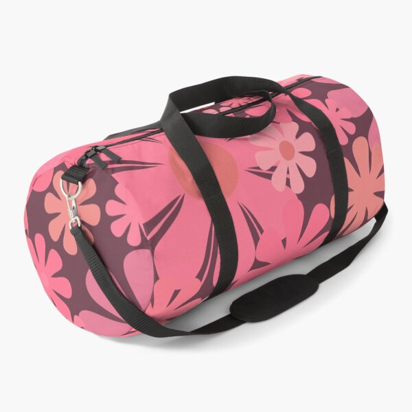 Item preview, Retro 60s 70s Aesthetic Floral Pattern Pink Puce designed and sold by kierkegaard.