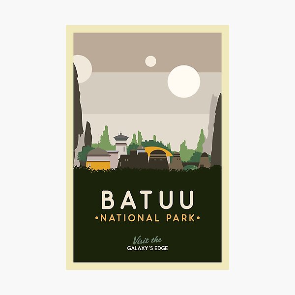Item preview, Batuu: National Park Poster designed and sold by magrodanny.