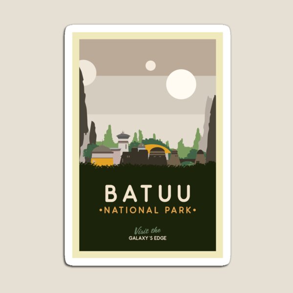 Item preview, Batuu: National Park Poster designed and sold by magrodanny.