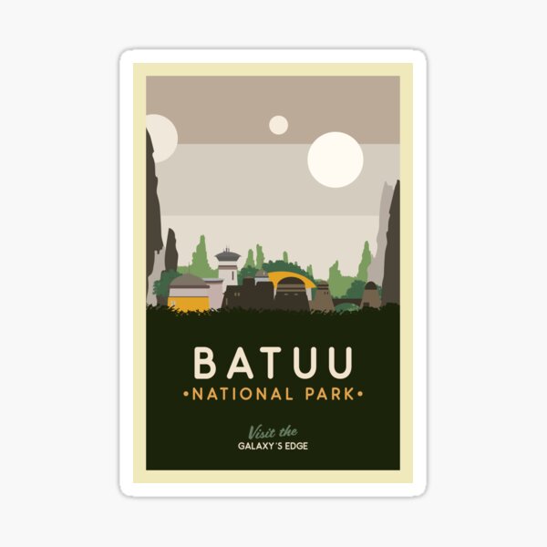 Item preview, Batuu: National Park Poster designed and sold by magrodanny.