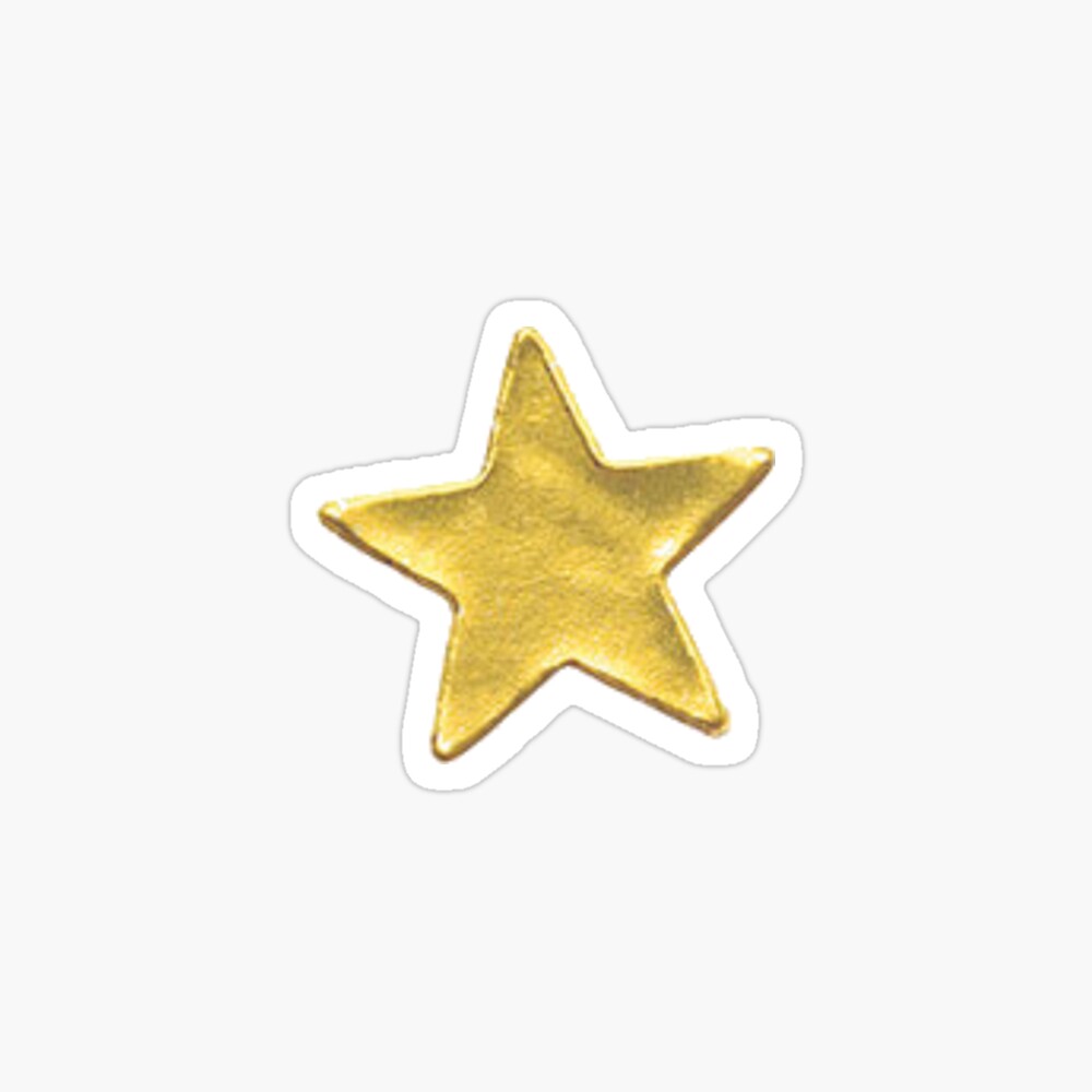 gold star Sticker for Sale by juliakwright