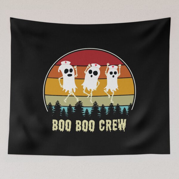 Item preview, Meme Boo Boo Crew Funny Retro Halloween Boo designed and sold by BufFord71.
