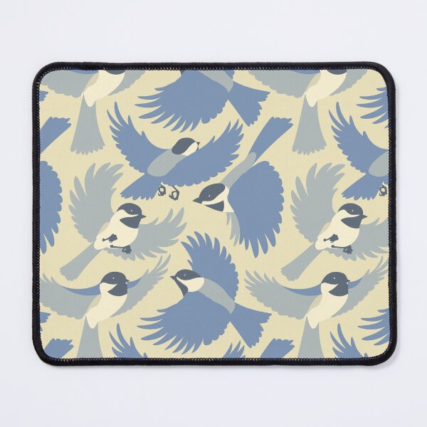Item preview, Chickadees in Blue designed and sold by JadaFitch.