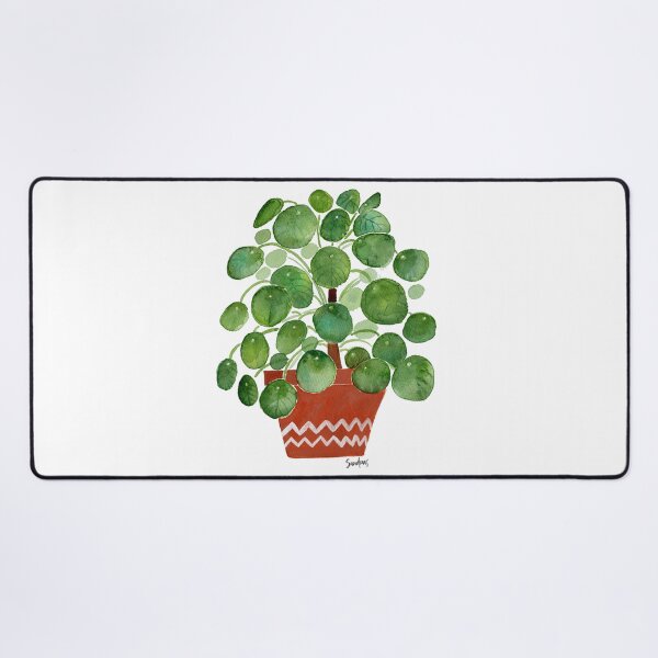 Item preview, Pilea plant in pot designed and sold by SandraArtStudio.