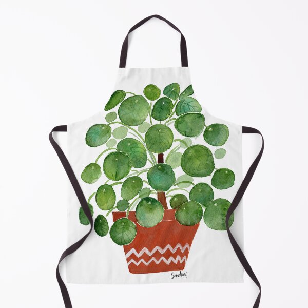 Item preview, Pilea plant in pot designed and sold by SandraArtStudio.