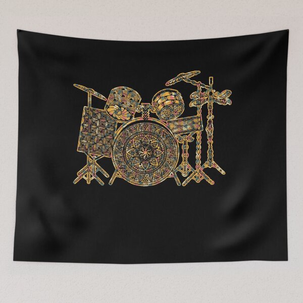 Item preview, Drum Set - Drum Set Geometric designed and sold by UnknownArtistt.
