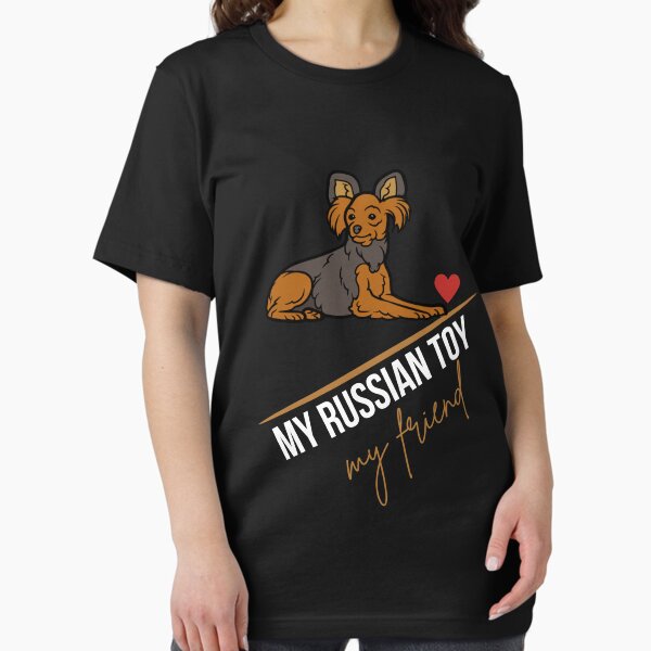 My Russian Toy, my friend | Russian Toy pet dog products Essential T-Shirt