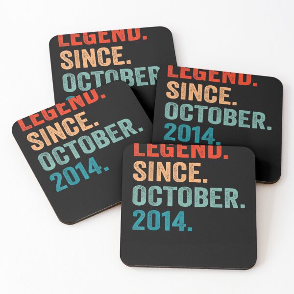 Item preview, 8 Years Old Gifts 8th Birthday Boy Legend Since October 2014  designed and sold by sarahbennetth.