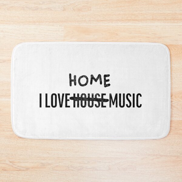 Item preview, I LOVE HOME MUSIC designed and sold by wunderfamily.