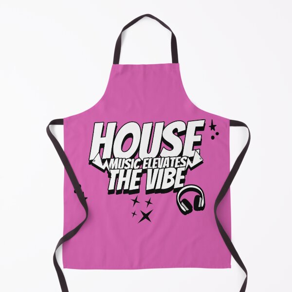 Item preview, House Music Elevates The Vibe (white) designed and sold by Discothreadz.
