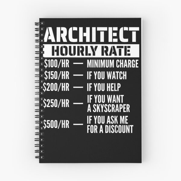 Item preview, Architect Hourly Rate  designed and sold by sarahbennetth.