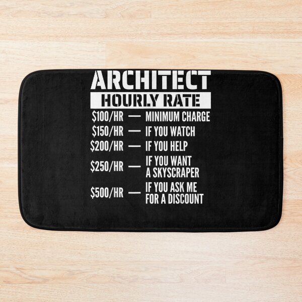 Item preview, Architect Hourly Rate  designed and sold by sarahbennetth.