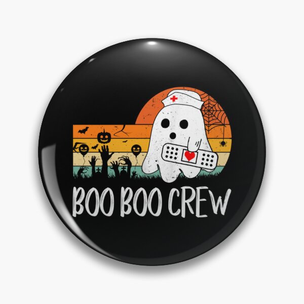 Item preview, Meme Boo Boo Crew Retro Nurse Halloween designed and sold by BufFord71.