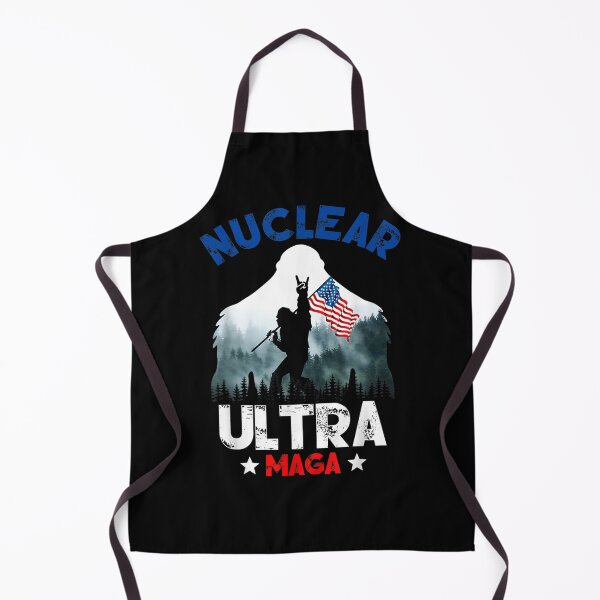 Item preview, Pro Trump Nuclear Ultra Maga Bigfoot American Flag Vintage designed and sold by minmaxlady2022.