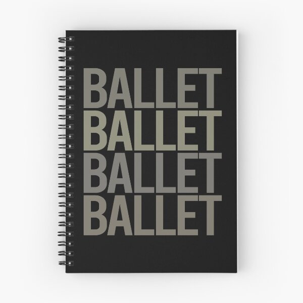 Item preview, Gray Text Art Ballet Ballerina designed and sold by StoreCalamity.