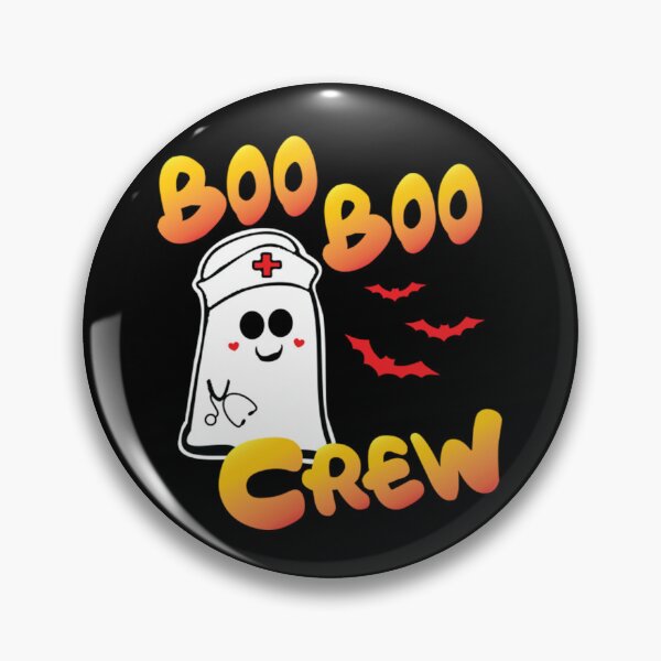 Item preview, Meme Boo Boo Crew Halloween Retro Nurse designed and sold by BufFord71.