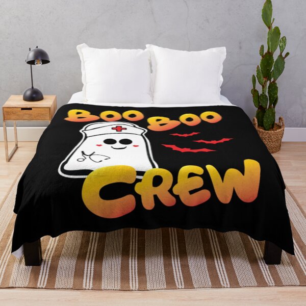 Item preview, Meme Boo Boo Crew Halloween Retro Nurse designed and sold by BufFord71.