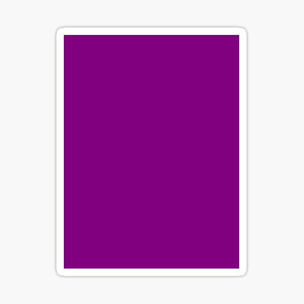 Purple Violet Sticker