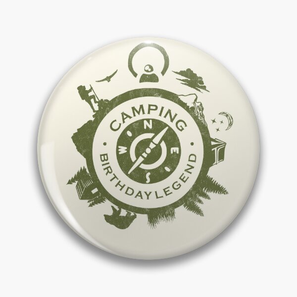 Item preview, Camping Birthday Legend designed and sold by Pearl67.