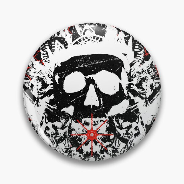 Item preview, Necrosis white red designed and sold by URBAN LEADS.