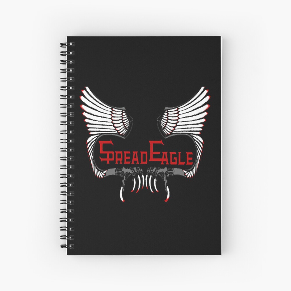"The amazing logos album cover The SPREAD EAGLE rock band" Spiral