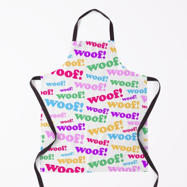 Item preview, Adorabe Candy Colored Woof Text Pattern for Dog Lovers designed and sold by SpikyHarold.