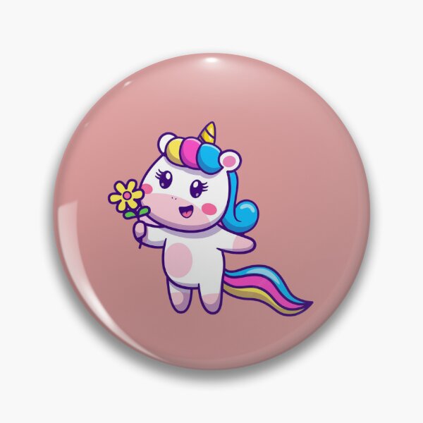 Item preview, Cute Unicorn with flowers designed and sold by Vittorio-23.