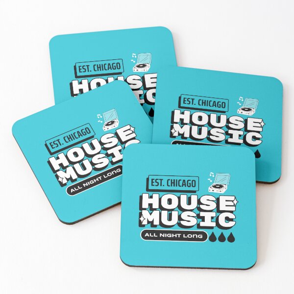 Artikelvorschau, HOUSE MUSIC - All Night Long 2 (schwarz) entworfen und verkauft von Discothreadz.