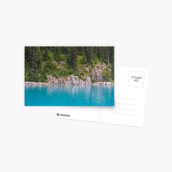 The Turquoise Water of Lake Garibaldi Postcard