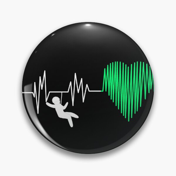 Item preview, Zipline Heartbeat Survivor designed and sold by ThaphadaArtGall.