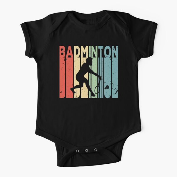 Badminton Vintage Short Sleeve Baby One-Piece