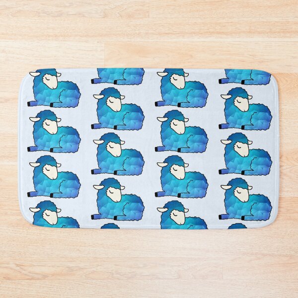 Item preview, Faceted blue lamb designed and sold by Camilla Wynter.