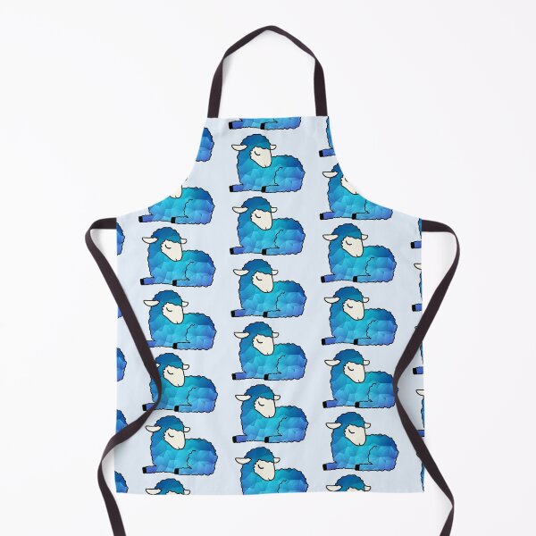 Item preview, Faceted blue lamb designed and sold by Camilla Wynter.