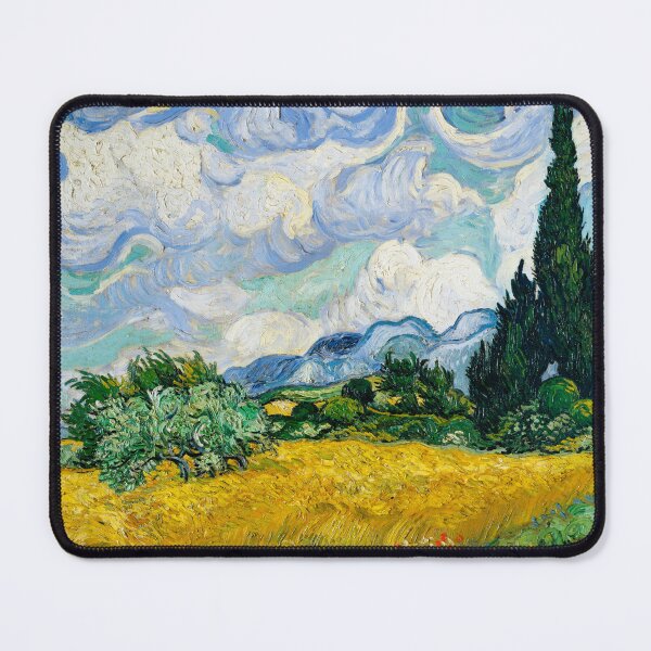 Item preview, Vincent Van Gogh: Wheat Field with Cypresses designed and sold by 0Serendipity0.