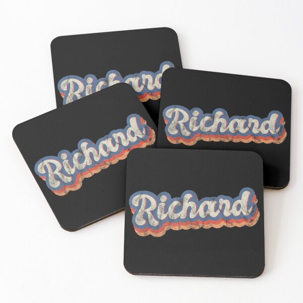 Item preview, Richard Personalized Name Custom Lettering 70's designed and sold by Nicholaswikstro.