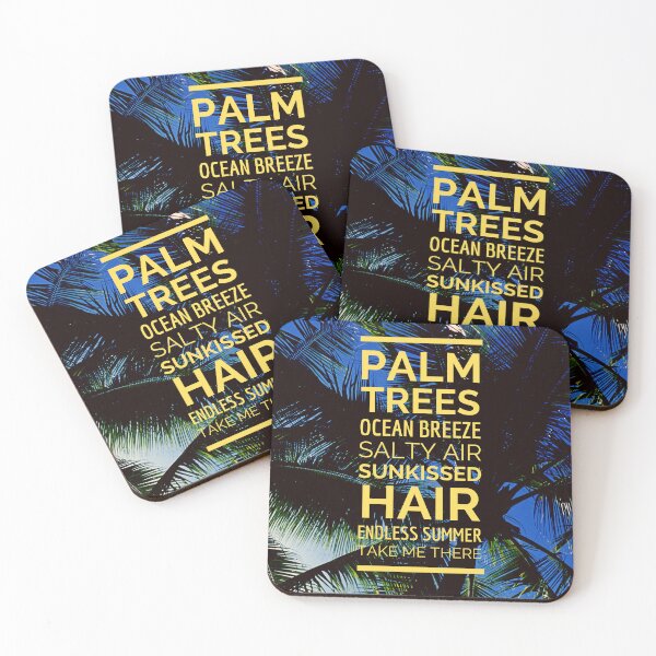 Item preview, Palm Trees Ocean Breeze designed and sold by Tamhanstar.
