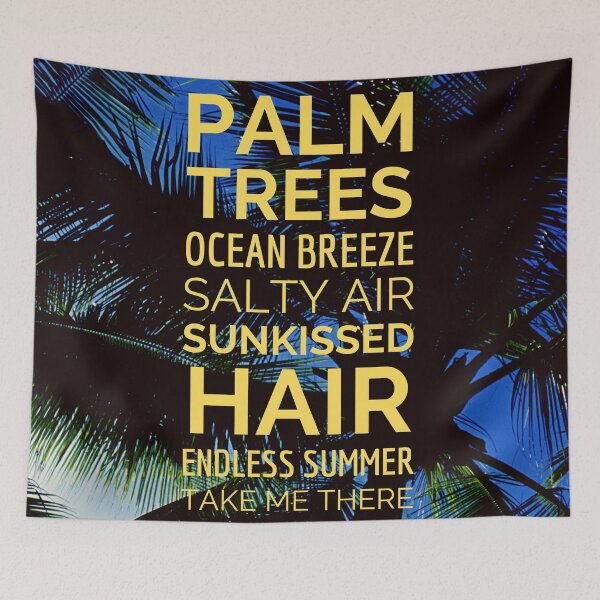 Item preview, Palm Trees Ocean Breeze designed and sold by Tamhanstar.