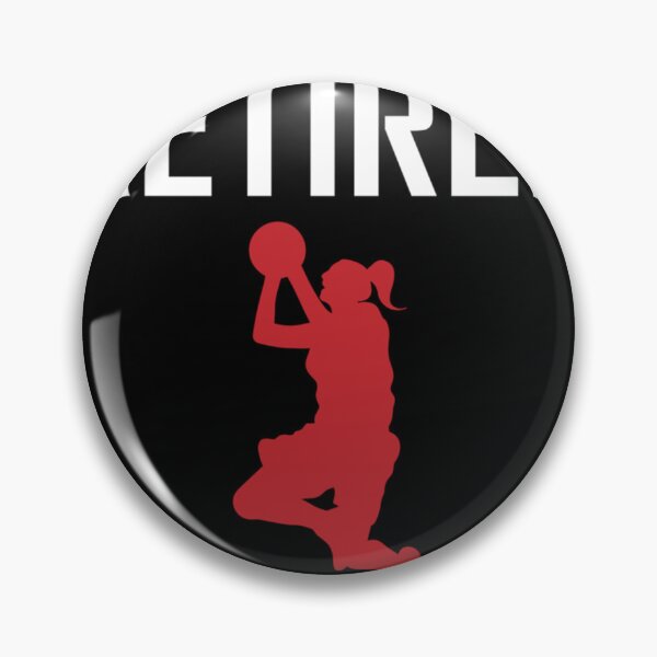 Item preview, I'm Retired Not Expired-Basketball Gift Sticker designed and sold by flvbelgrace.
