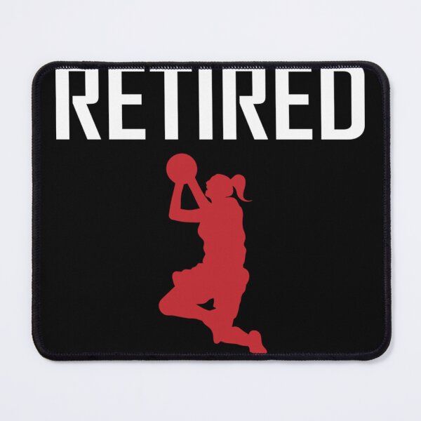 Item preview, I'm Retired Not Expired-Basketball Gift Sticker designed and sold by flvbelgrace.